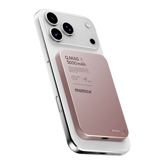 Momax Q.Mag X/X1/X2, 5000mAh/10000mAh/20000mAH Ultra-thin Magnetic Power Bank - 2nd Generation - Q.MAG X (5000mAh)