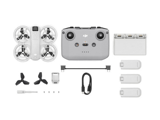 DJ'I Neo Fly More Combo, Mini Drone with 4K UHD Camera for Adults, 135g Self Flying Drone