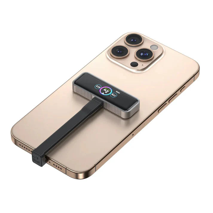 GT Storage™ – Magnetic Extended Storage for iPhone, Android, Mac (1TB, USB‑C & Lightning Port)